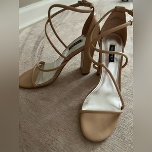 Nine West Strappy Block Heel